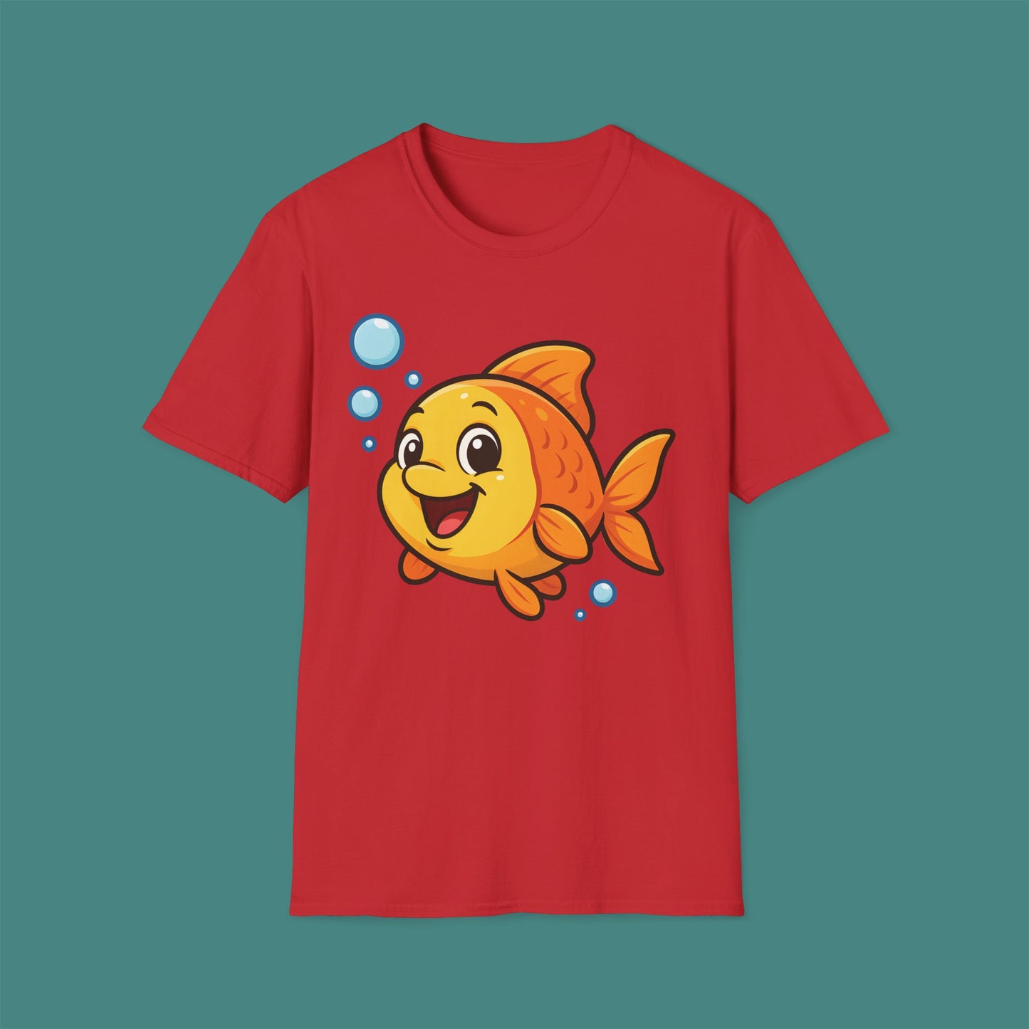 Cartoon Cute Fish Unisex T-Shirt