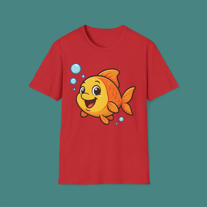 Cartoon Cute Fish Unisex T-Shirt