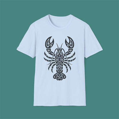 Tribal Tattoo Lobster Unisex T-Shirt