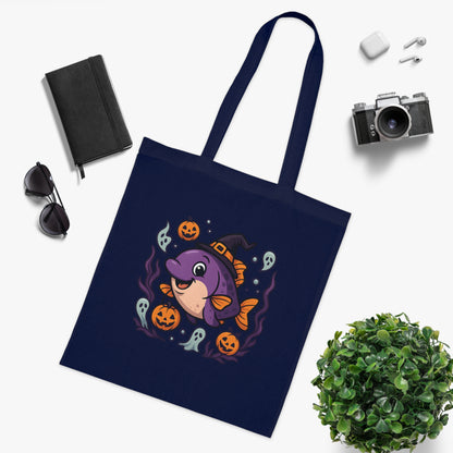 Halloween Fish Tote Bag