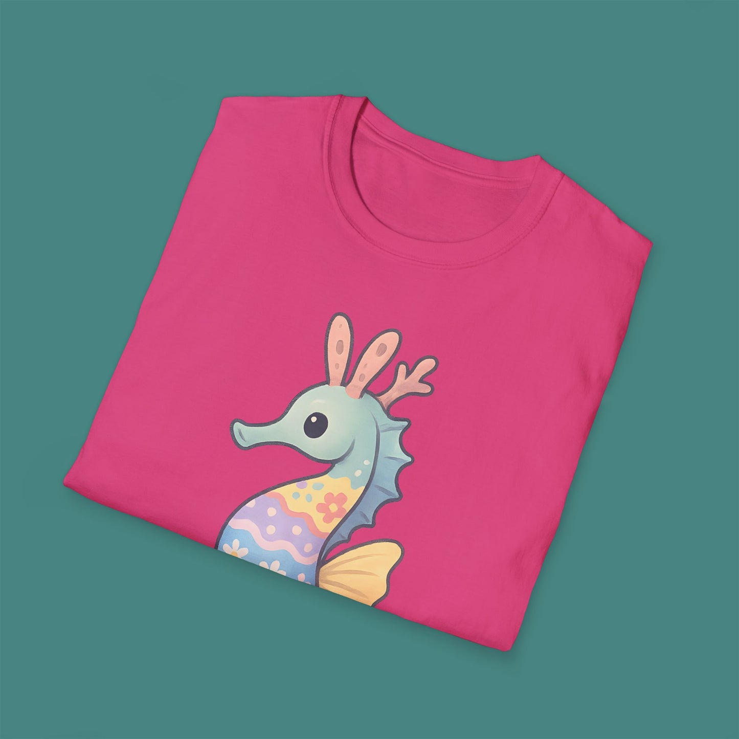 Easter Seahorse Unisex T-Shirt
