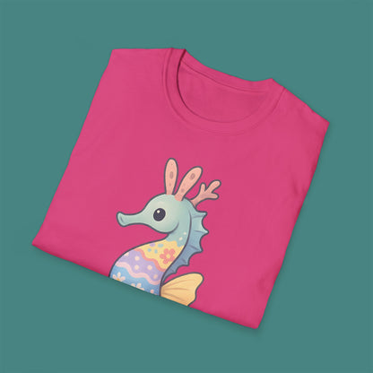 Easter Seahorse Unisex T-Shirt