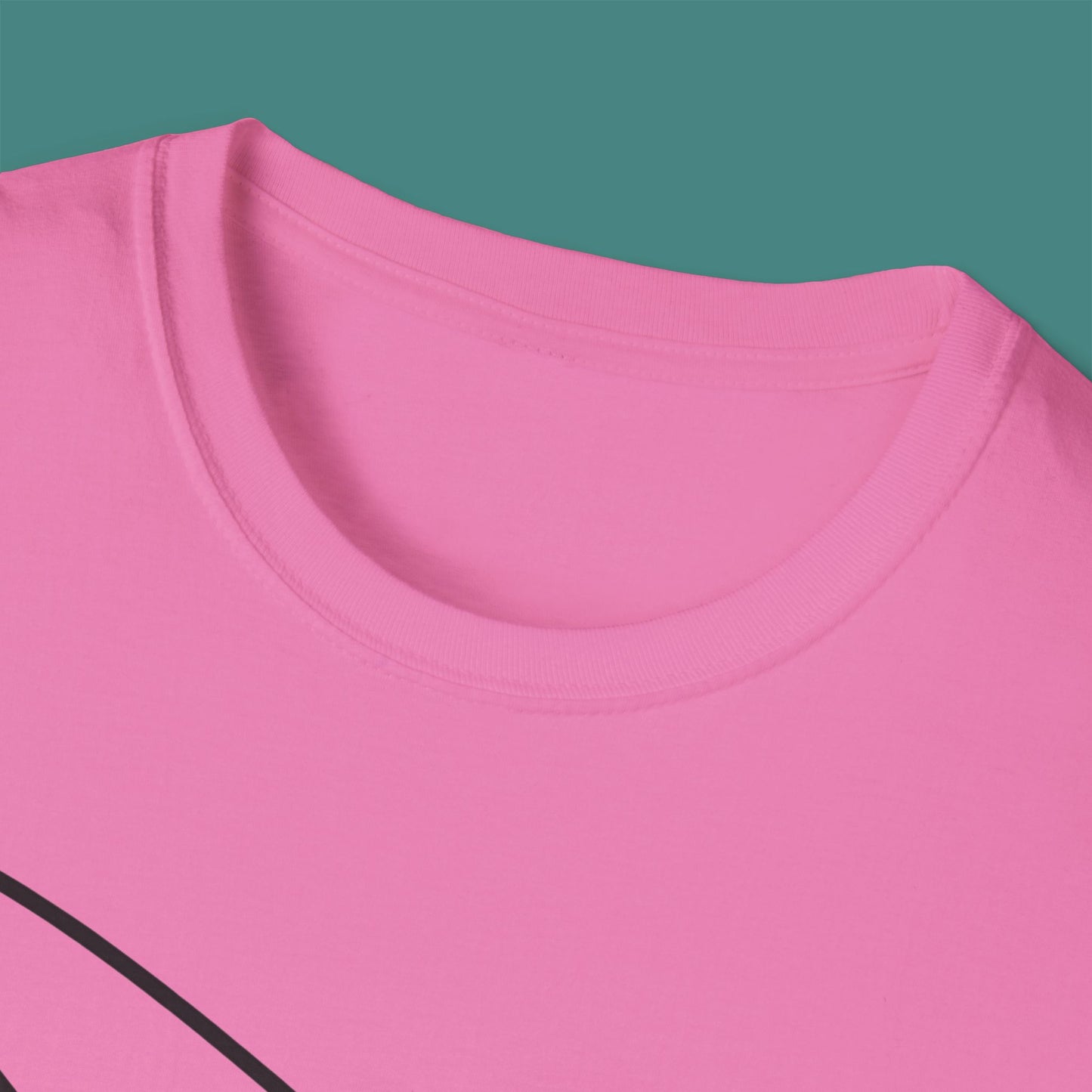 Minimalist Line Art Whale Unisex T-Shirt