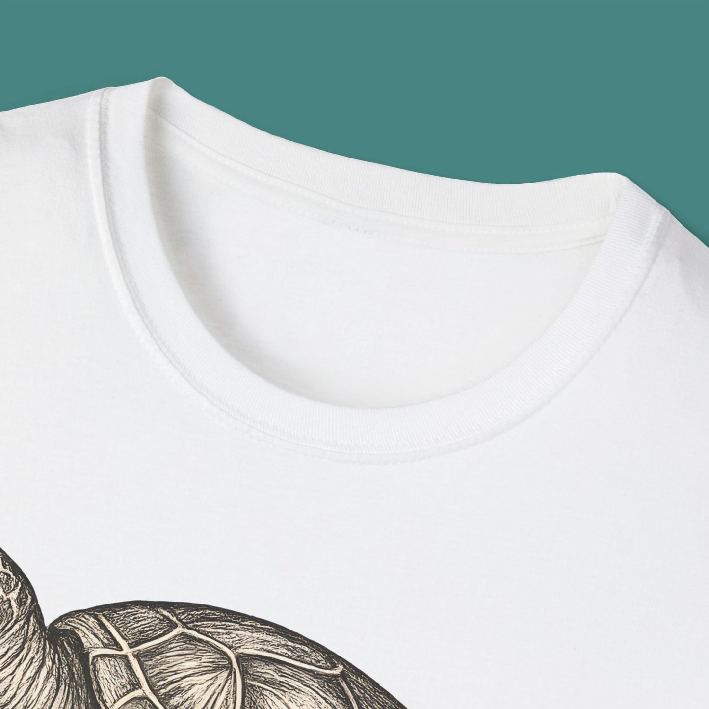 Vintage Etching Turtle Unisex T-Shirt
