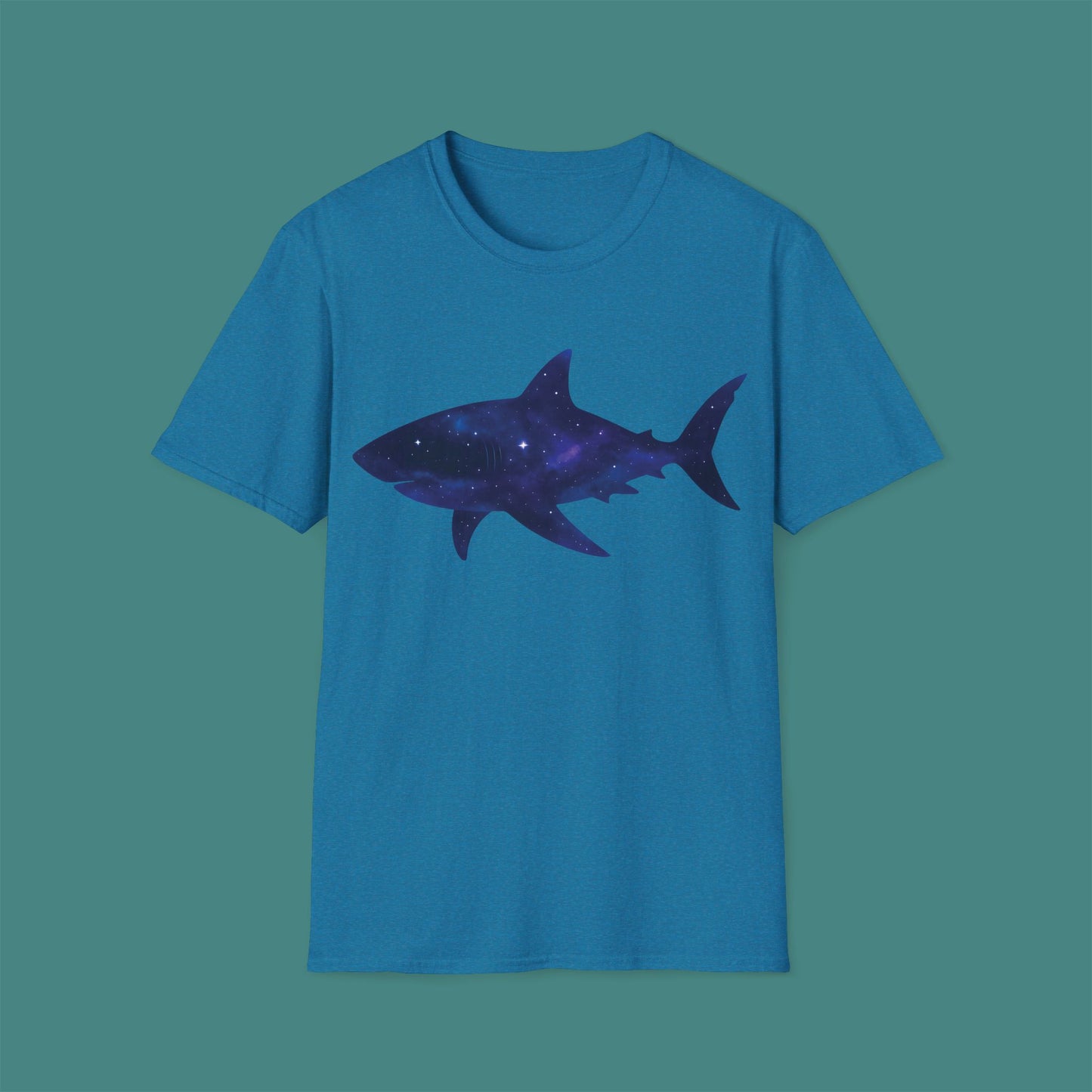 Cosmic Galaxy Shark Unisex T-Shirt