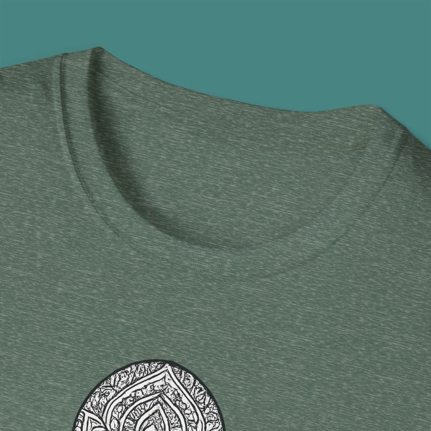 Intricate Mandala Octopus Unisex T-Shirt