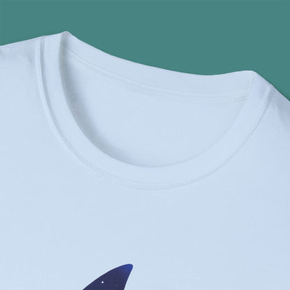 Cosmic Galaxy Shark Unisex T-Shirt