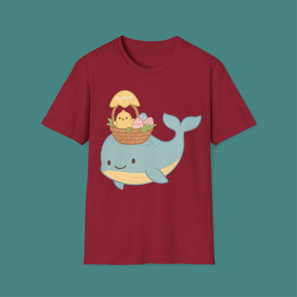 Easter Whale Unisex T-Shirt