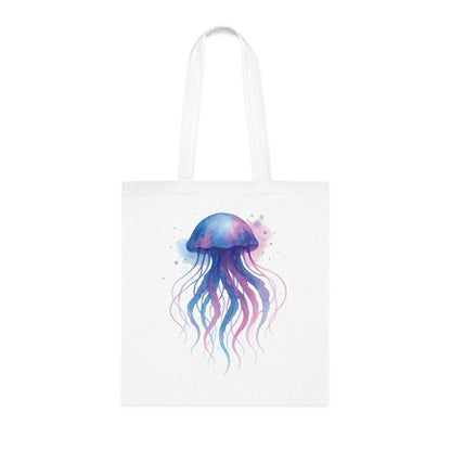 Watercolor Splash Jellyfish Tote Bag