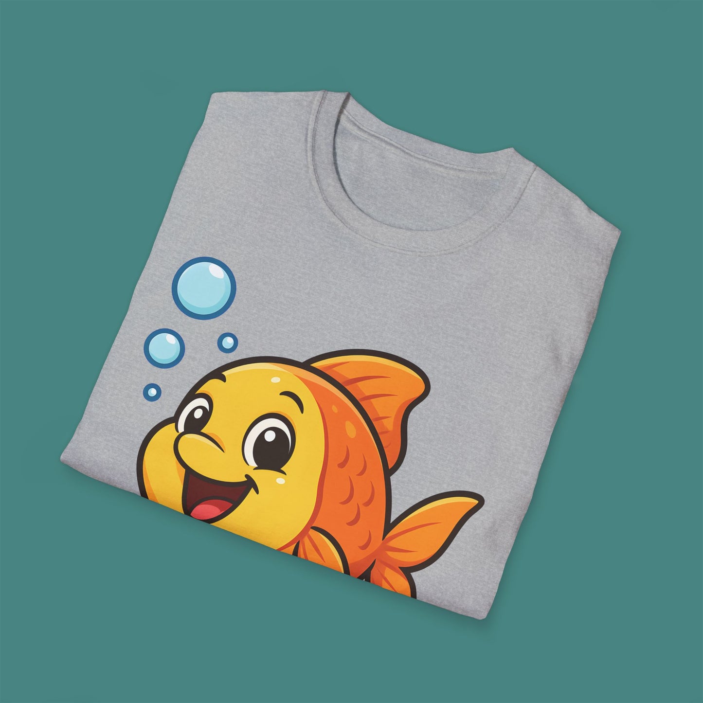 Cartoon Cute Fish Unisex T-Shirt