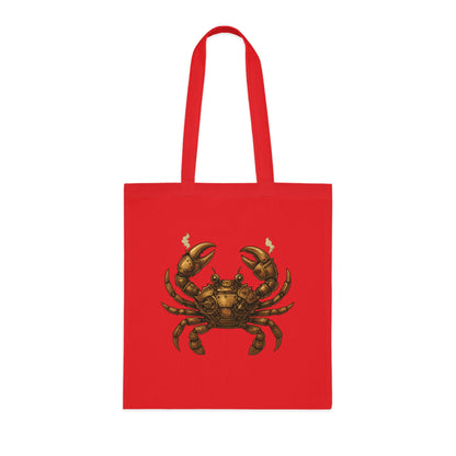 Steampunk Mechanical Crab Tote Bag