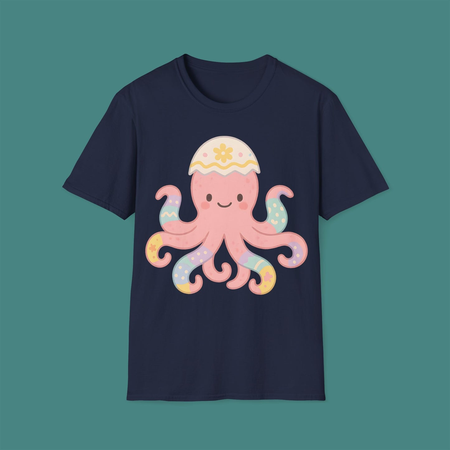 Easter Octopus Unisex T-Shirt