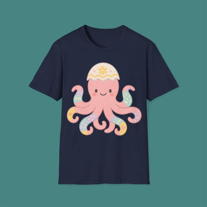 Easter Octopus Unisex T-Shirt