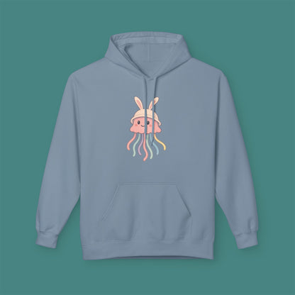Easter Jellyfish Fleece Unisex Hoodie