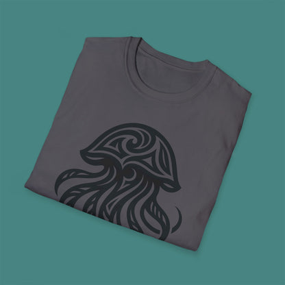 Tribal Tattoo Jellyfish Unisex T-Shirt