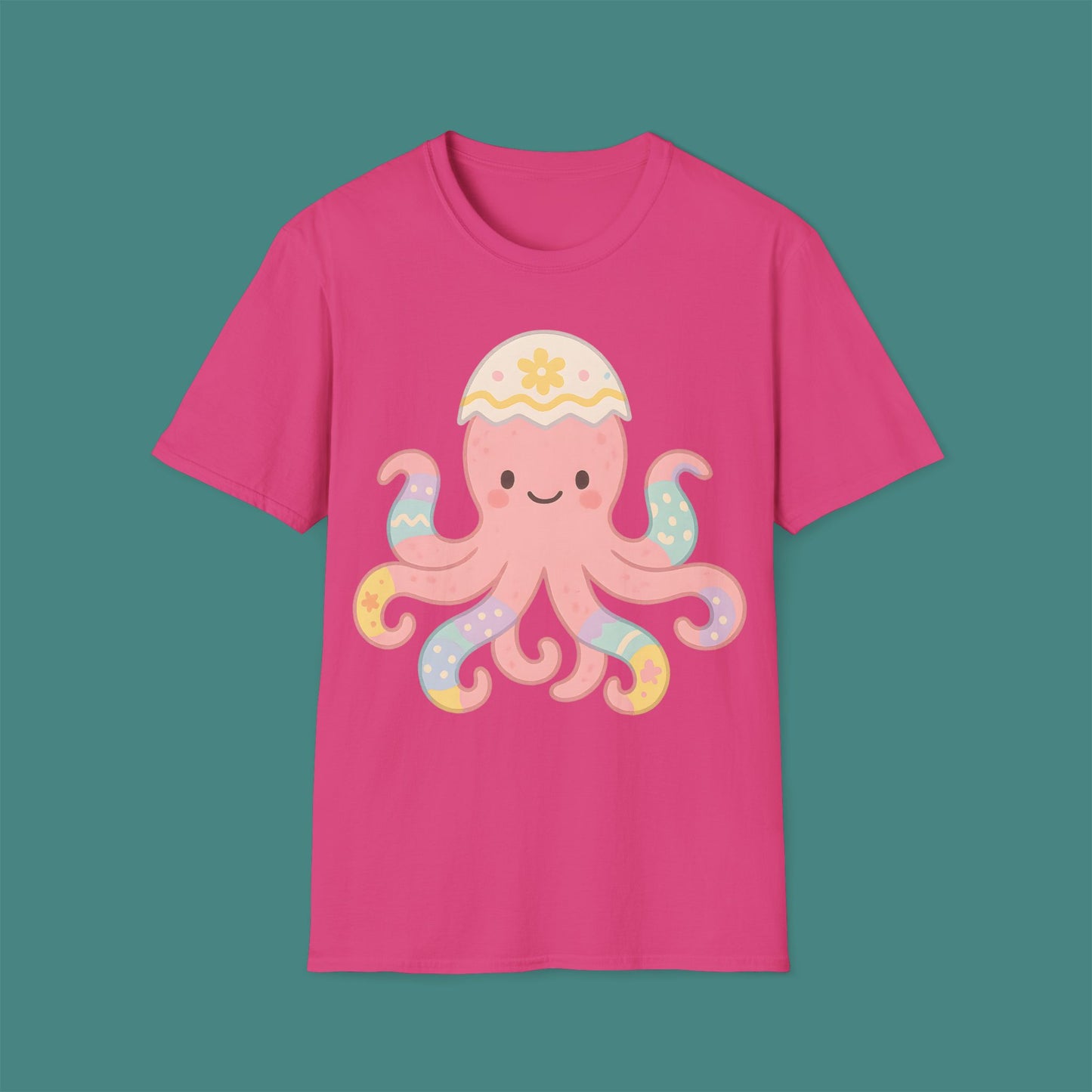 Easter Octopus Unisex T-Shirt