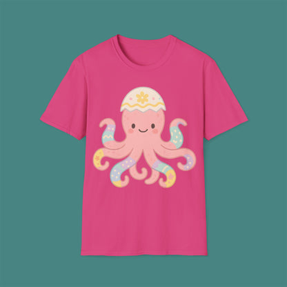 Easter Octopus Unisex T-Shirt