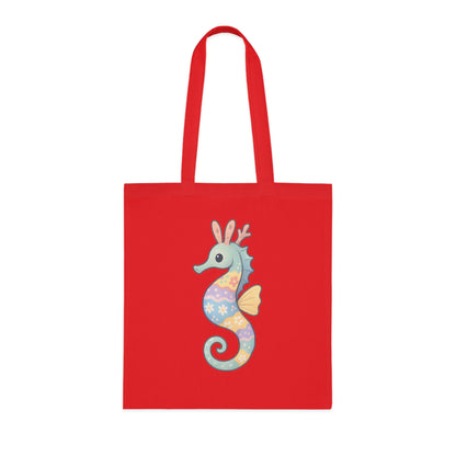 Easter Seahorse Tote Bag