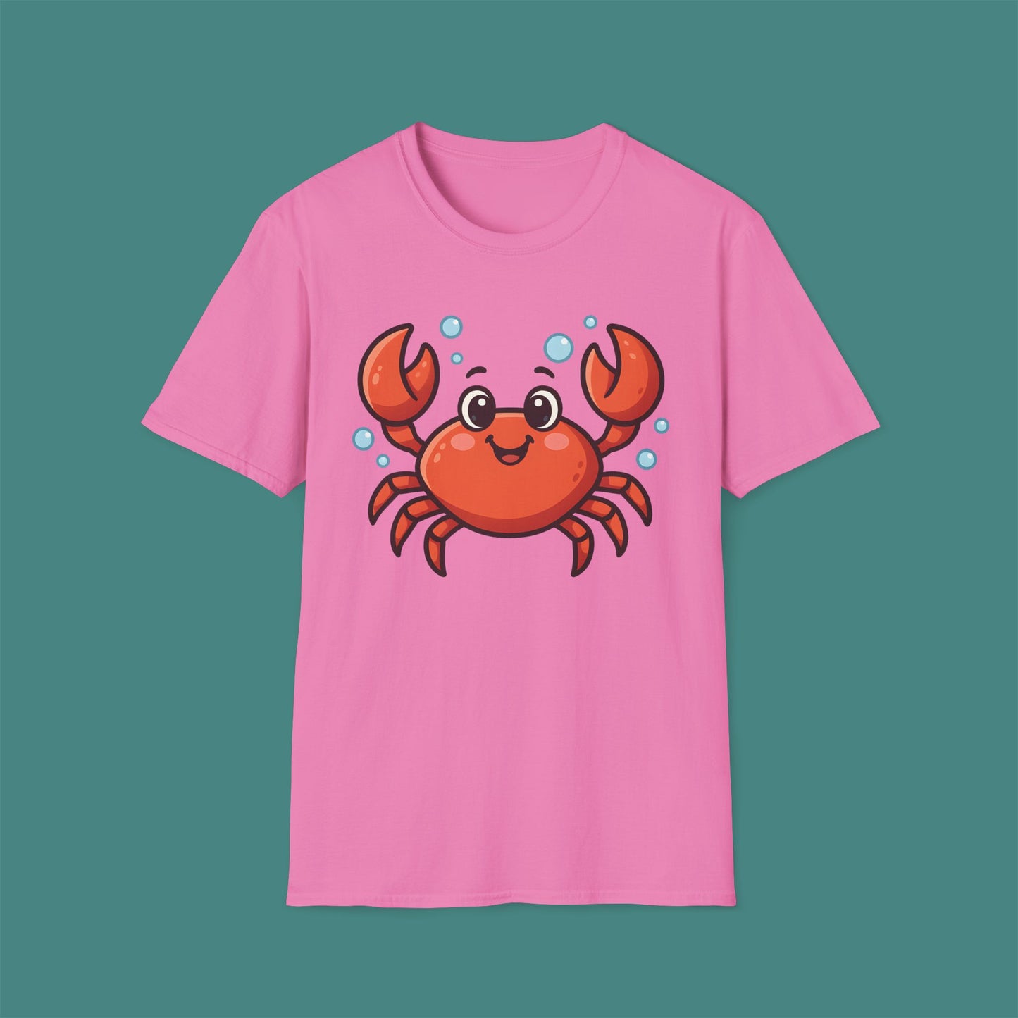 Cartoon Cute Crab Unisex T-Shirt