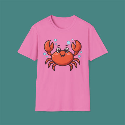 Cartoon Cute Crab Unisex T-Shirt