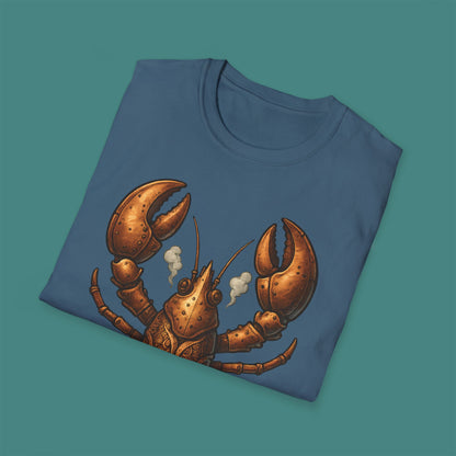 Steampunk Mechanical Lobster Unisex T-Shirt