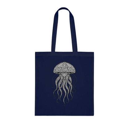 Intricate Mandala Jellyfish Tote Bag