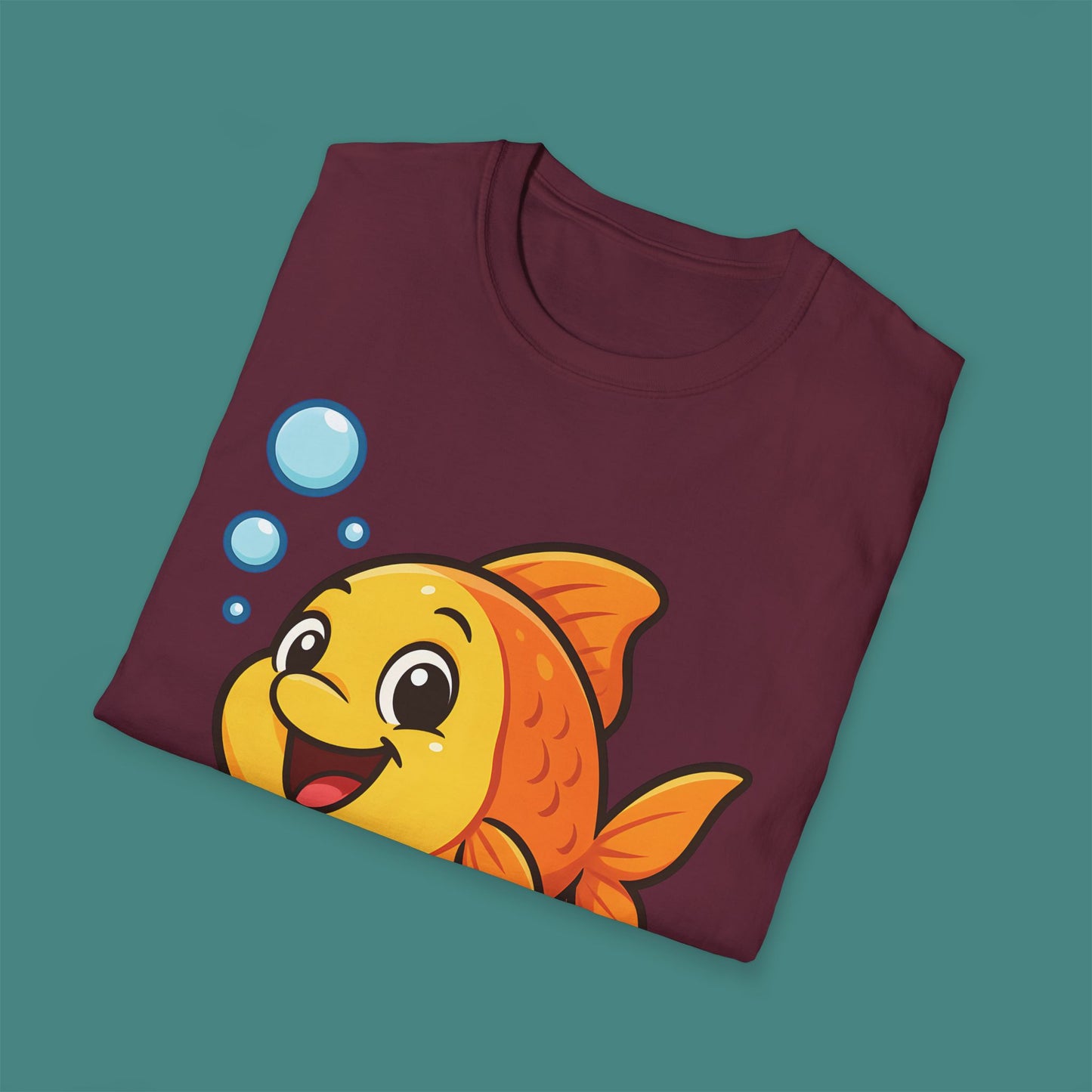 Cartoon Cute Fish Unisex T-Shirt