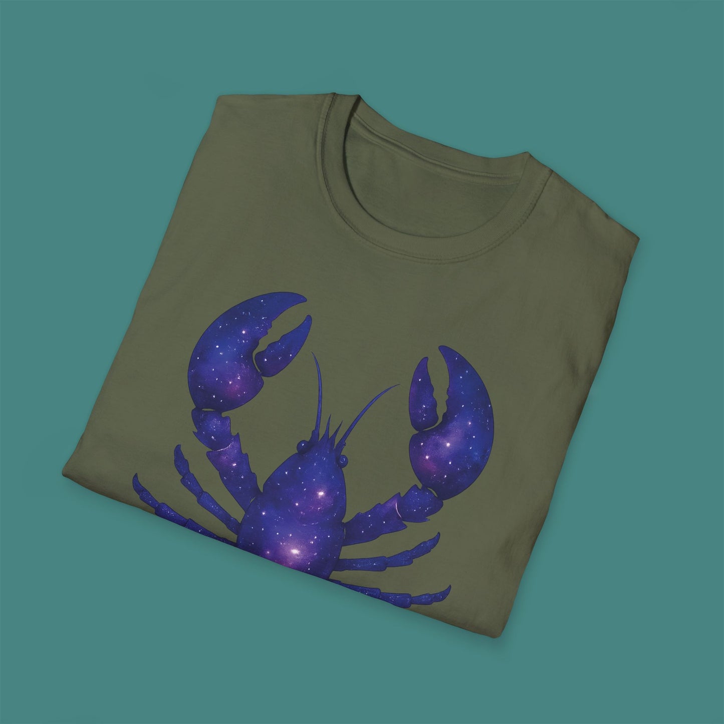 Cosmic Galaxy Lobster Unisex T-Shirt