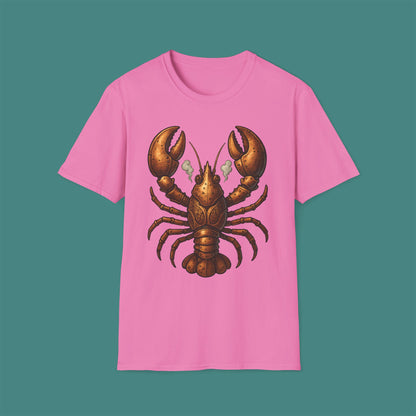 Steampunk Mechanical Lobster Unisex T-Shirt