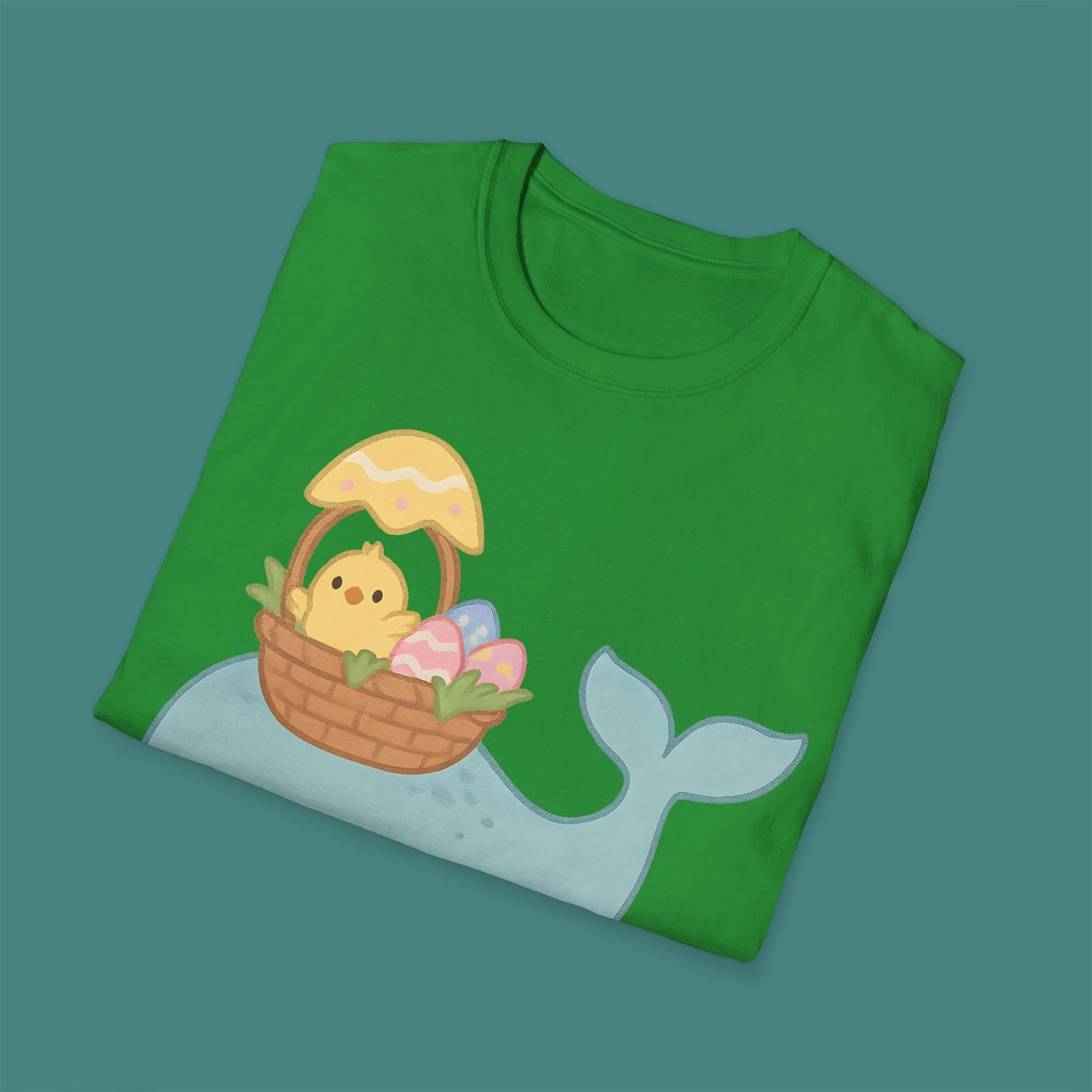 Easter Whale Unisex T-Shirt