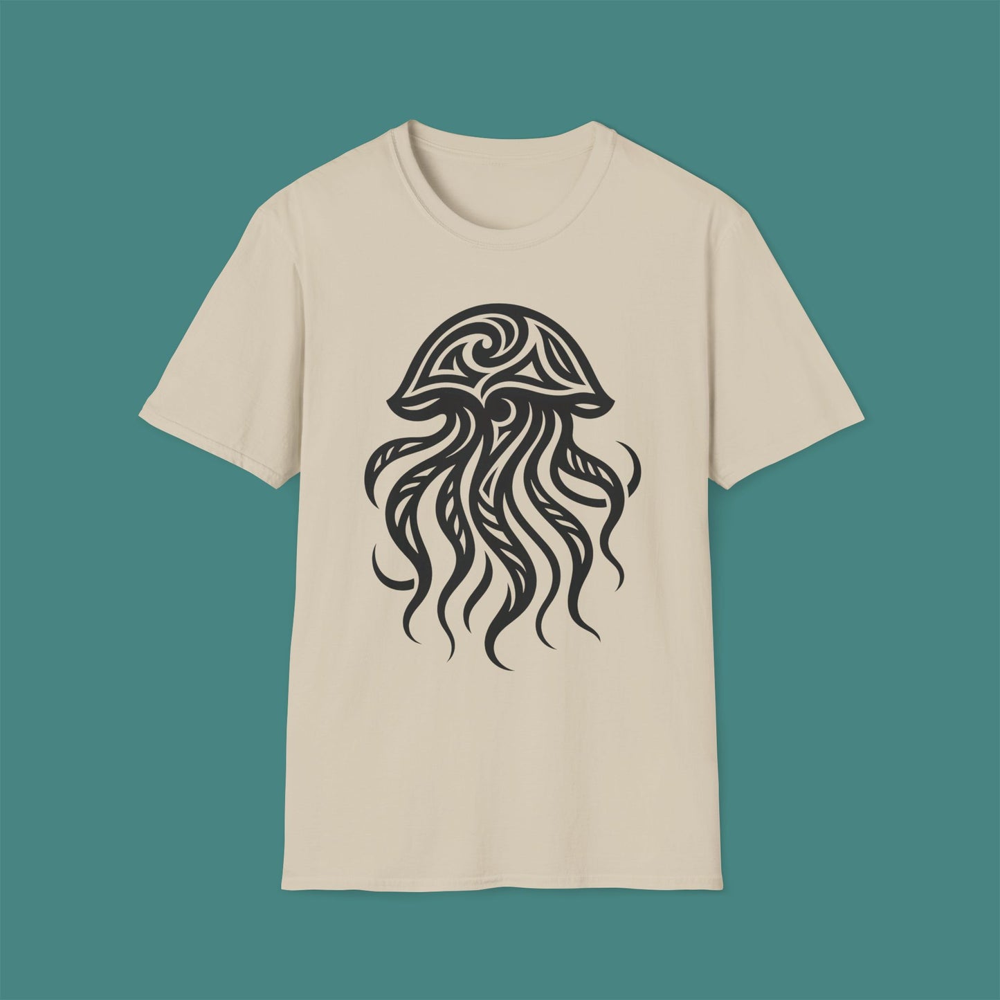 Tribal Tattoo Jellyfish Unisex T-Shirt