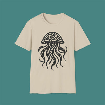 Tribal Tattoo Jellyfish Unisex T-Shirt