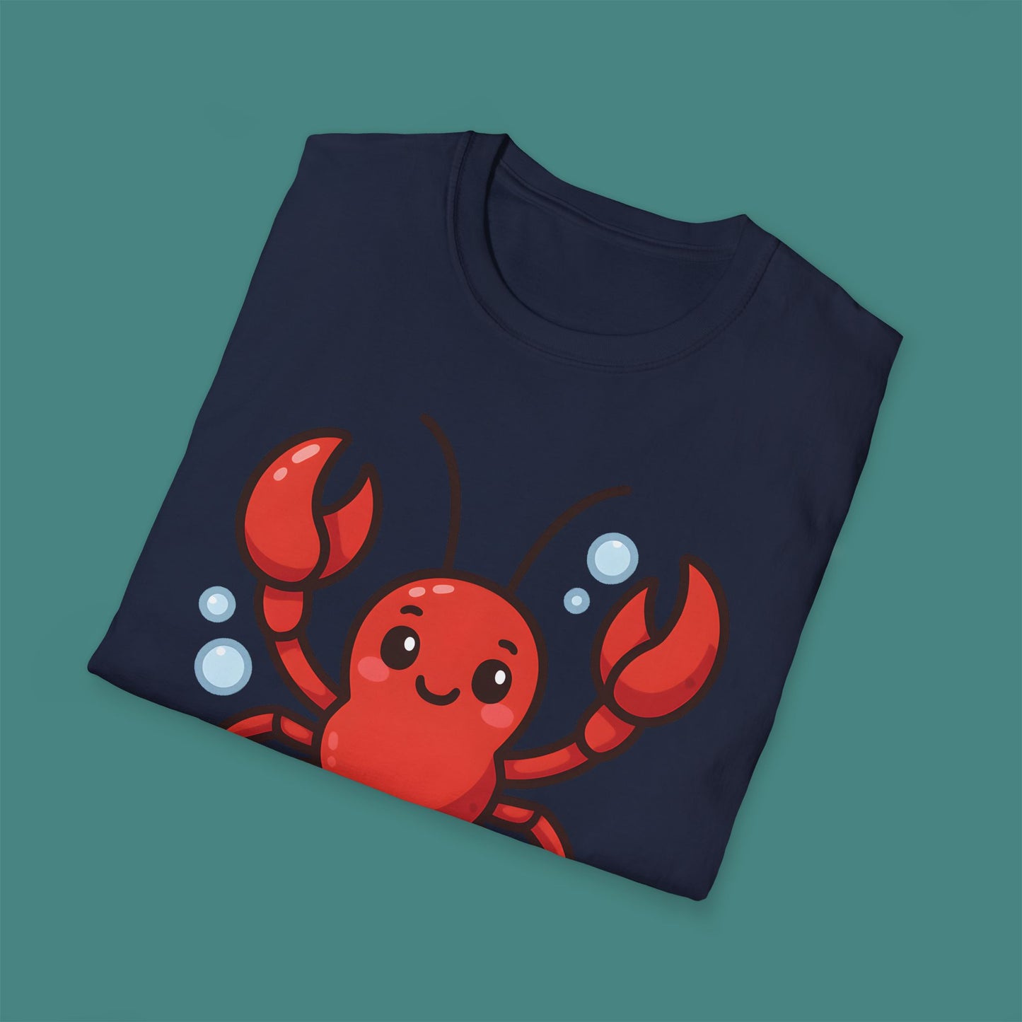 Cartoon Cute Lobster Unisex T-Shirt