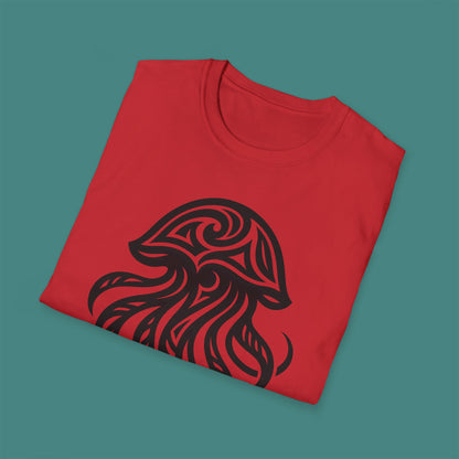 Tribal Tattoo Jellyfish Unisex T-Shirt