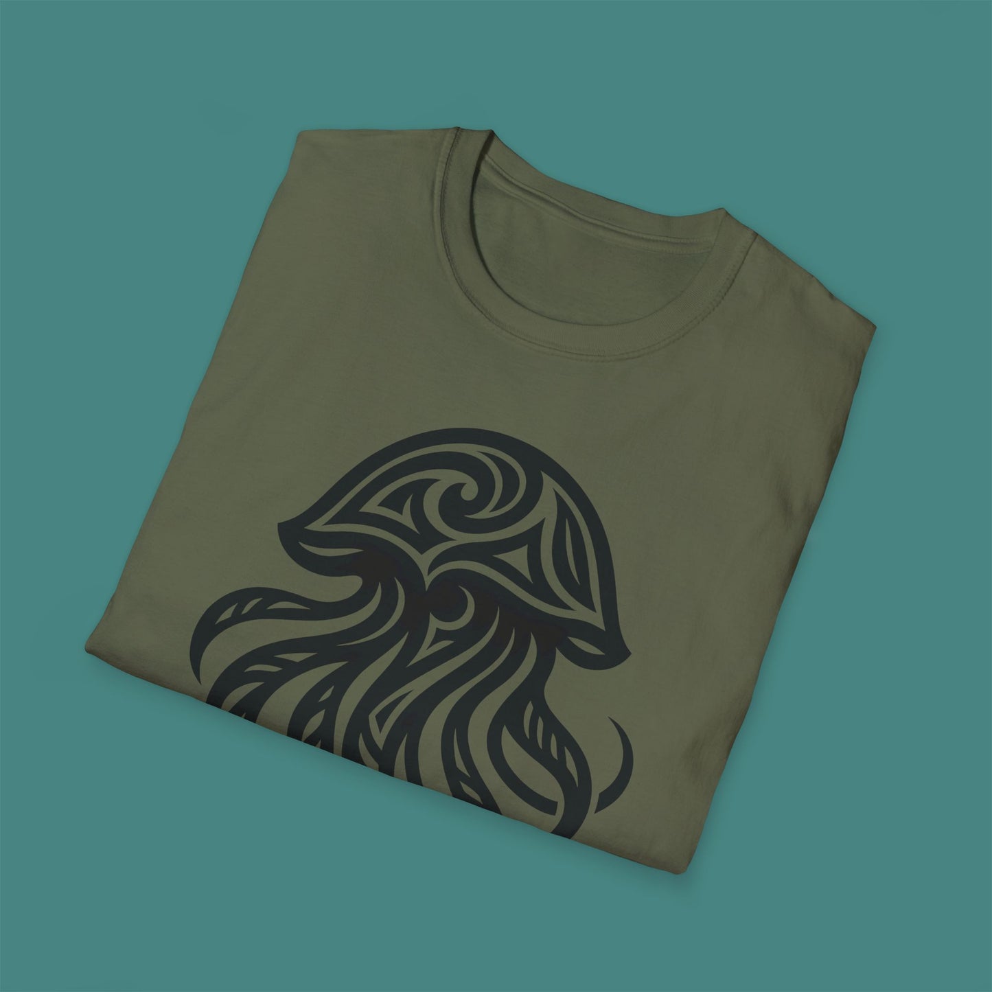 Tribal Tattoo Jellyfish Unisex T-Shirt