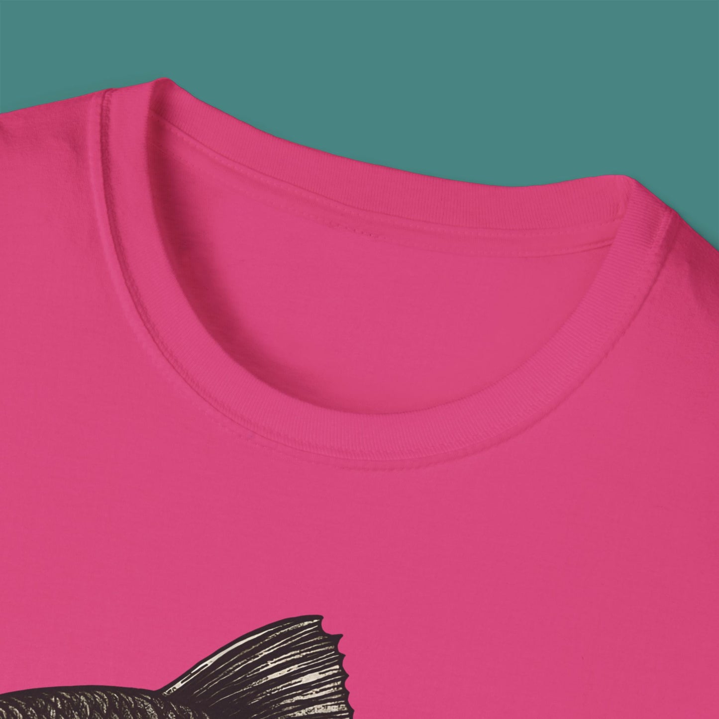 Vintage Etching Fish Unisex T-Shirt