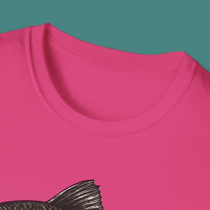 Vintage Etching Fish Unisex T-Shirt