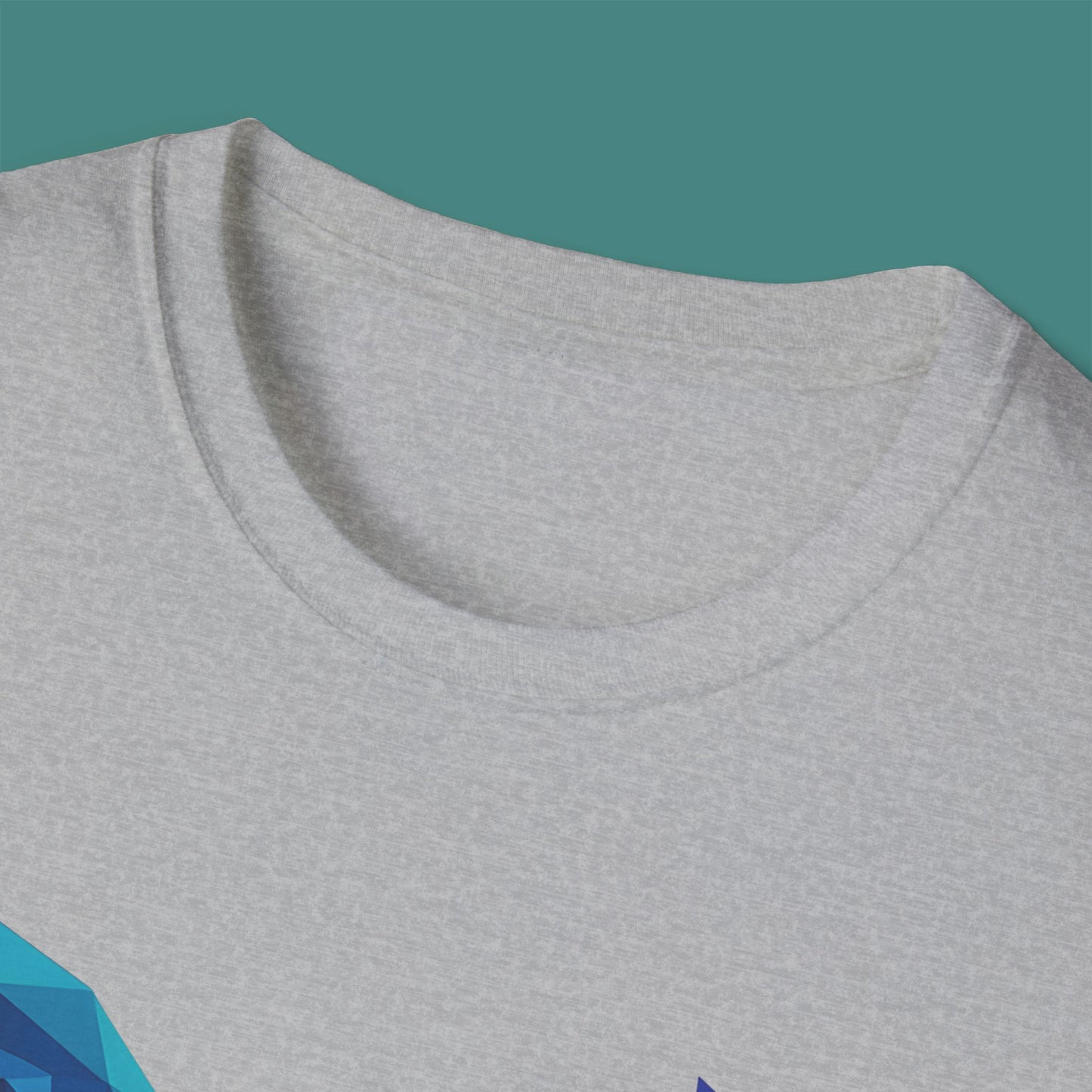 Geometric Polygon Whale Unisex T-Shirt