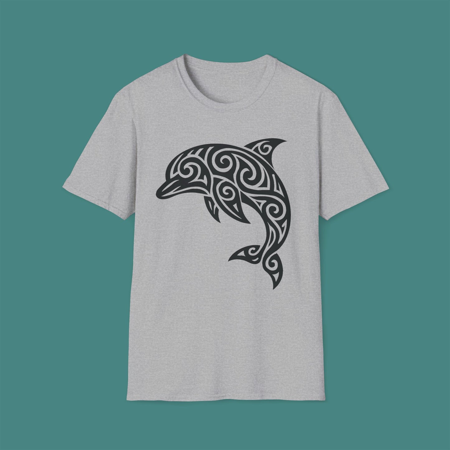 Tribal Tattoo Dolphin Unisex T-Shirt