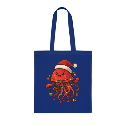Christmas Jellyfish Tote Bag