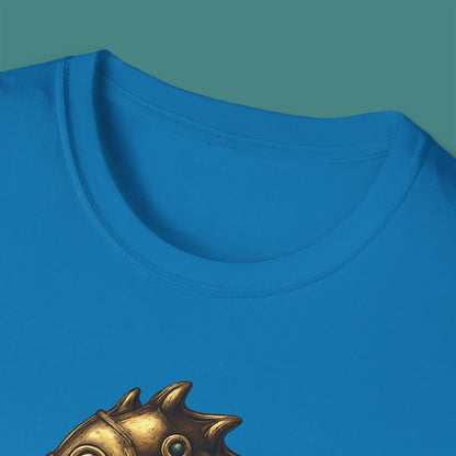 Steampunk Mechanical Seahorse Unisex T-Shirt