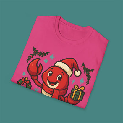 Christmas Lobster Unisex T-Shirt