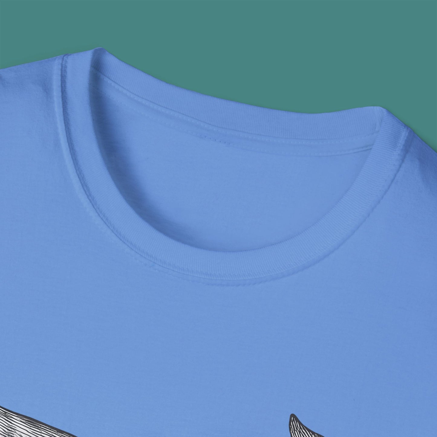 Vintage Etching Whale Unisex T-Shirt