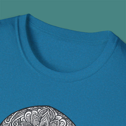 Intricate Mandala Jellyfish Unisex T-Shirt