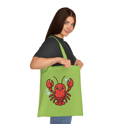 Cartoon Cute Lobster Tote Bag