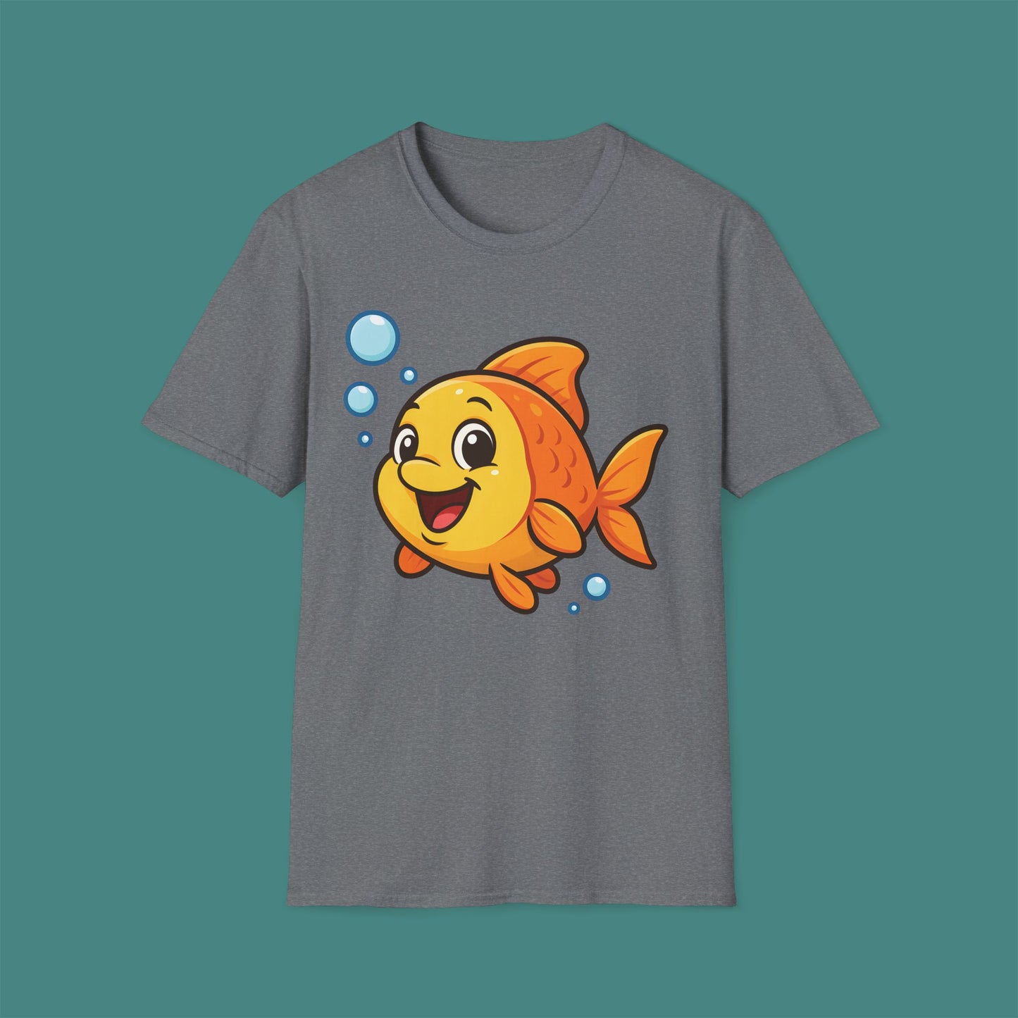 Cartoon Cute Fish Unisex T-Shirt