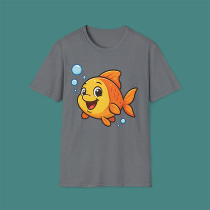 Cartoon Cute Fish Unisex T-Shirt