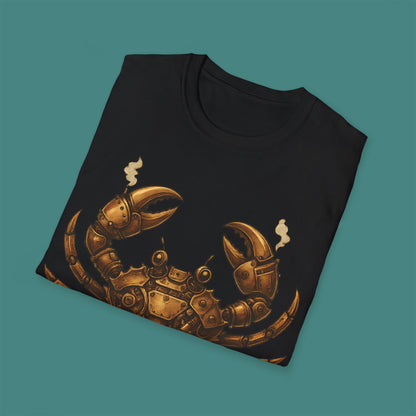 Steampunk Mechanical Crab Unisex T-Shirt