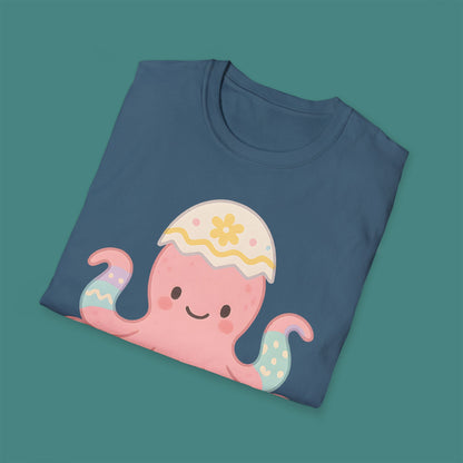 Easter Octopus Unisex T-Shirt