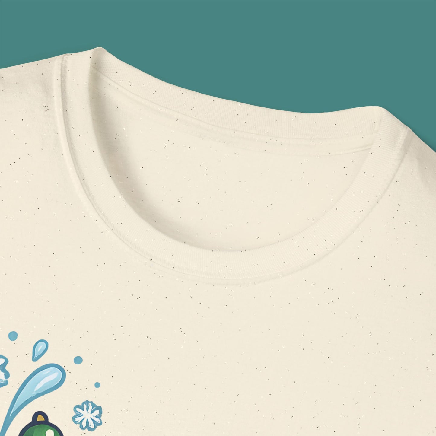 Christmas Whale Unisex T-Shirt